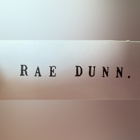 Rae Dunn Festive Reindeer Cookie Jar - Red and Brown - Picture 2 of 3